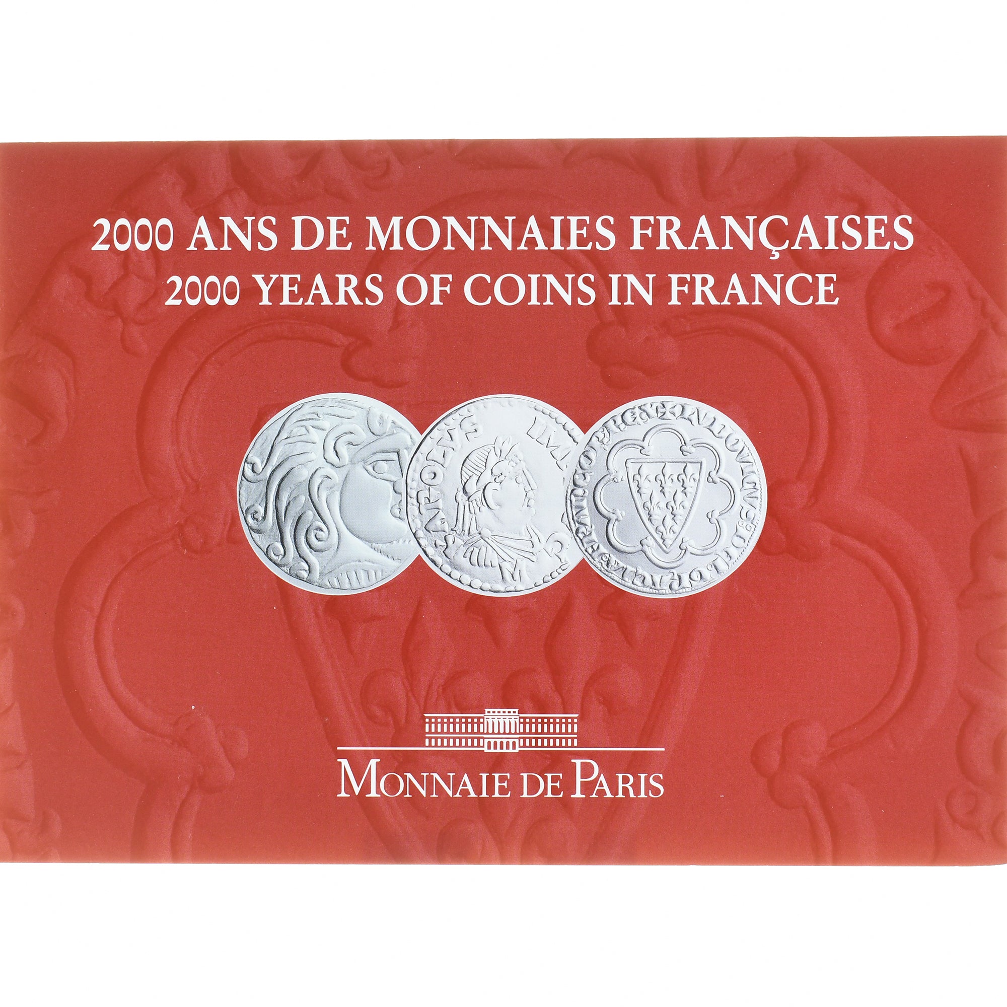 Frankreich, Coffret 3x 5 Francs, 2000 Ans de Monnaies Françaises (1/3), 2000