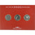France, Coffret 3x 5 Francs, 2000 Ans de Monnaies Françaises (1/3), 2000