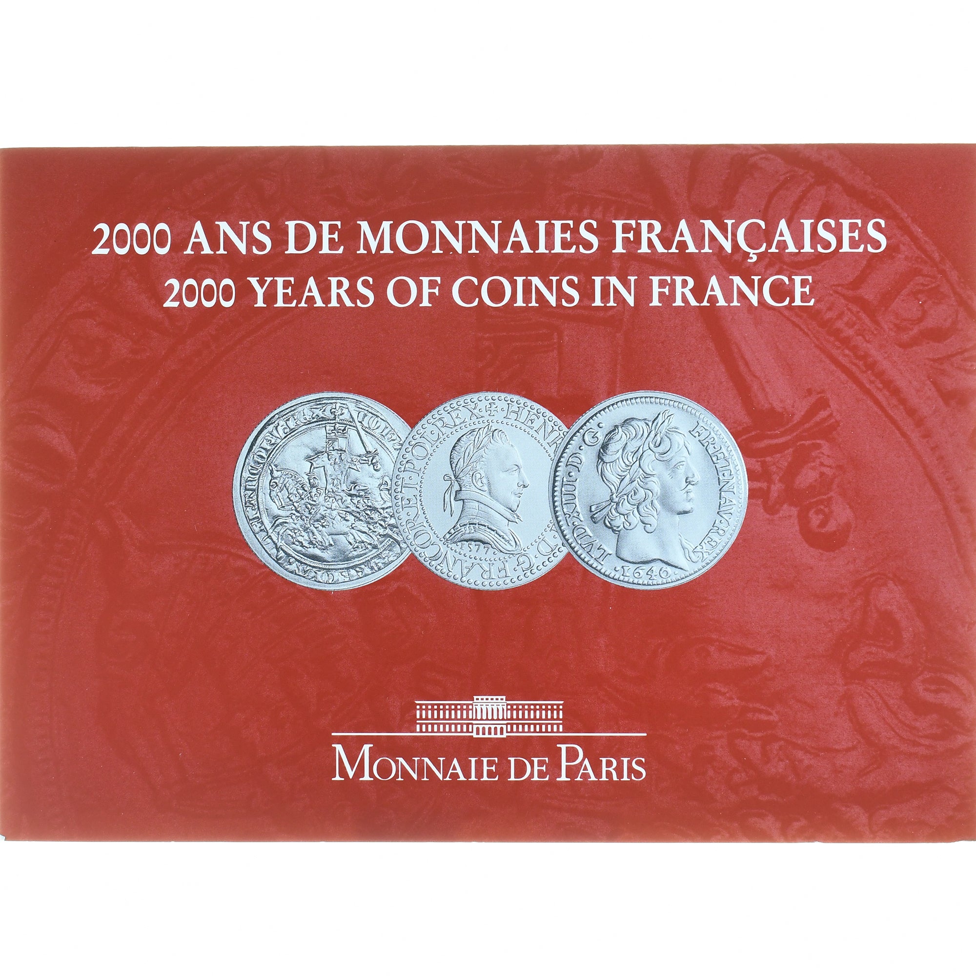 Francia, Coffret 3x 5 Francs, 2000 Ans de Monnaies Françaises (2/3), 2000