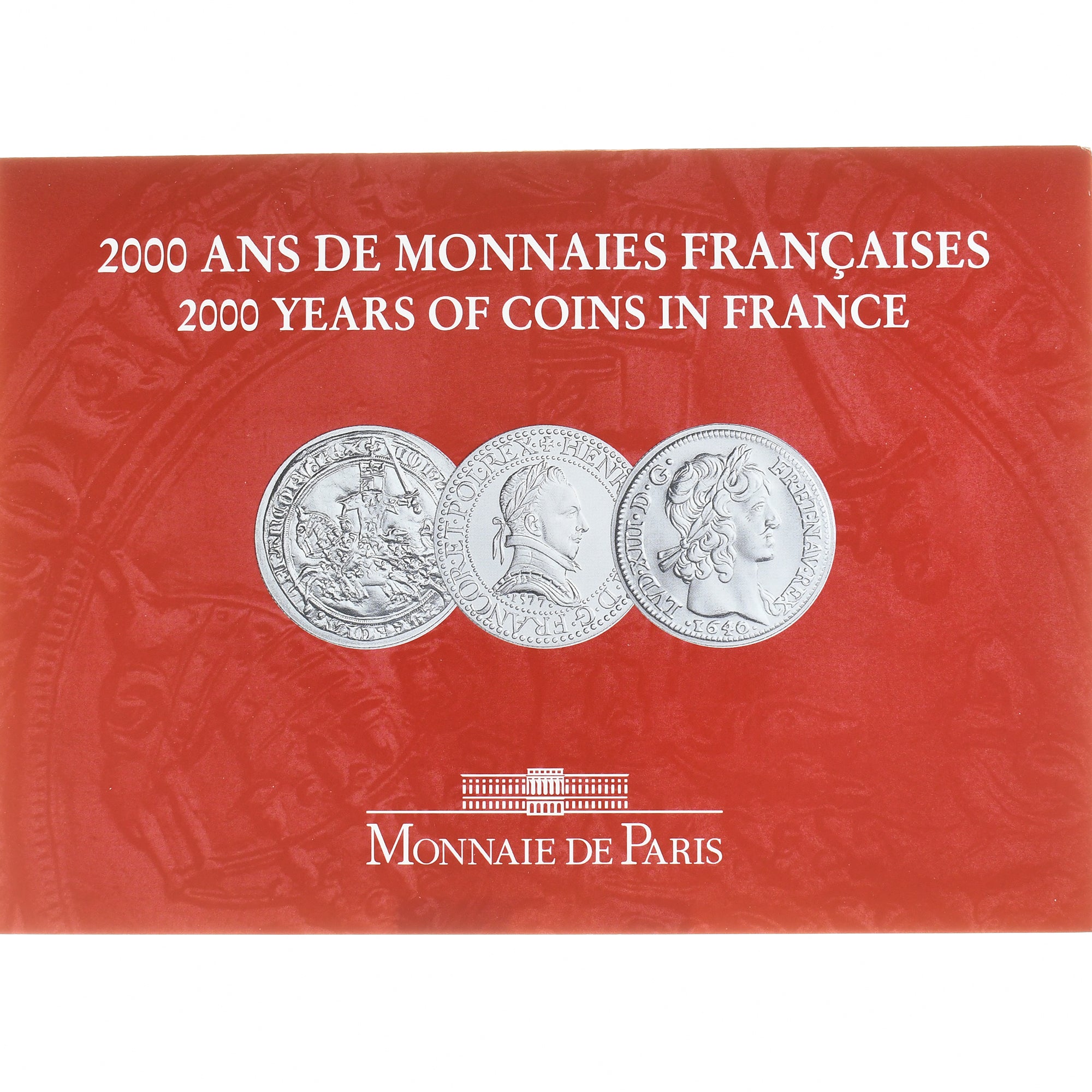 France, Coffret 3x 5 Francs, 2000 Ans de Monnaies Françaises (2/3), 2000, BU