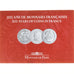 France, Coffret 3x 5 Francs, 2000 Ans de Monnaies Françaises (2/3), 2000, BU