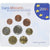 Allemagne, Coffret 1c. à 2€, 2004, Hambourg, UNC, FDC, Bimétallique