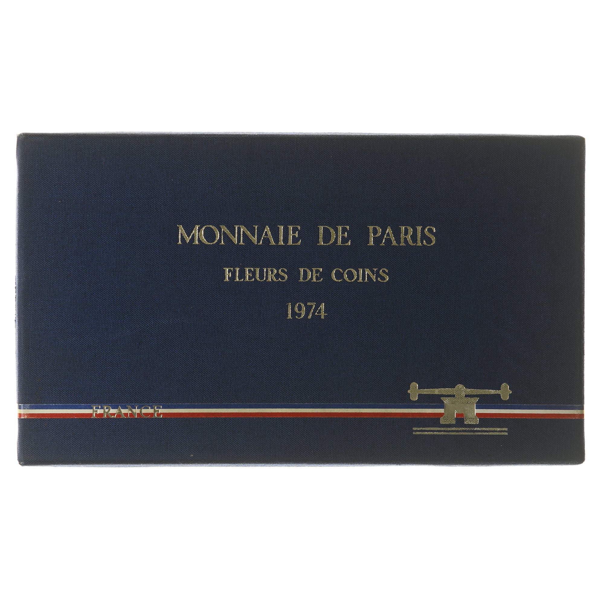 Munten, Frankrijk, Coffret 1 c. à 50 frs., 1974, Monnaie de Paris, FDC, FDC
