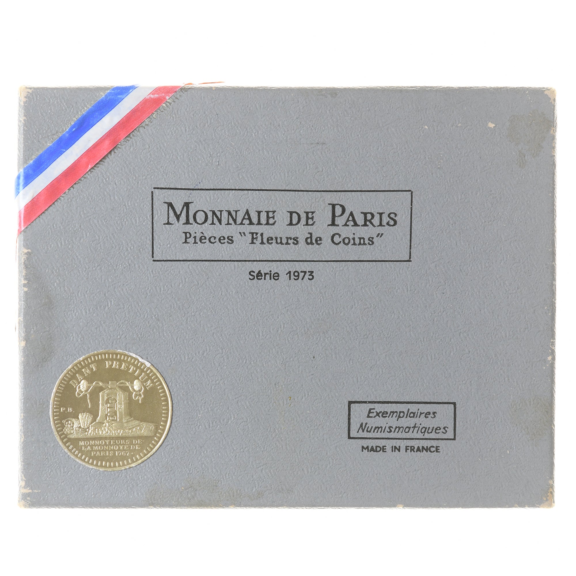 Frankreich, Coffret 1 c. à 50 frs., 1973, Monnaie de Paris, FDC, STGL