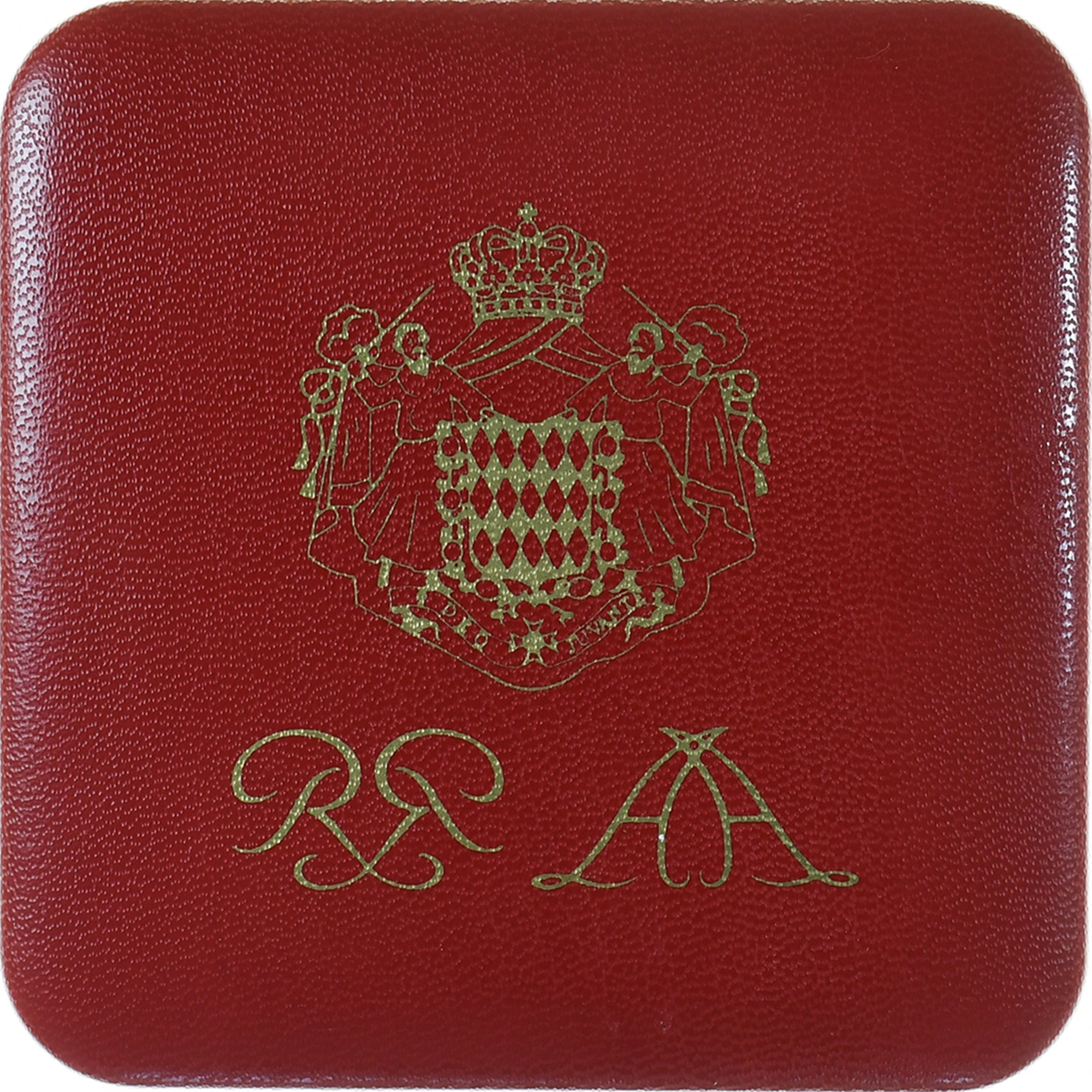 Monaco, Rainier III, Coffret 1,2 et 5 c., 2005, Monnaie de Paris, BE, STGL