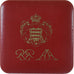 Monaco, Rainier III, Coffret 1,2 et 5 c., 2005, Monnaie de Paris, BE, STGL