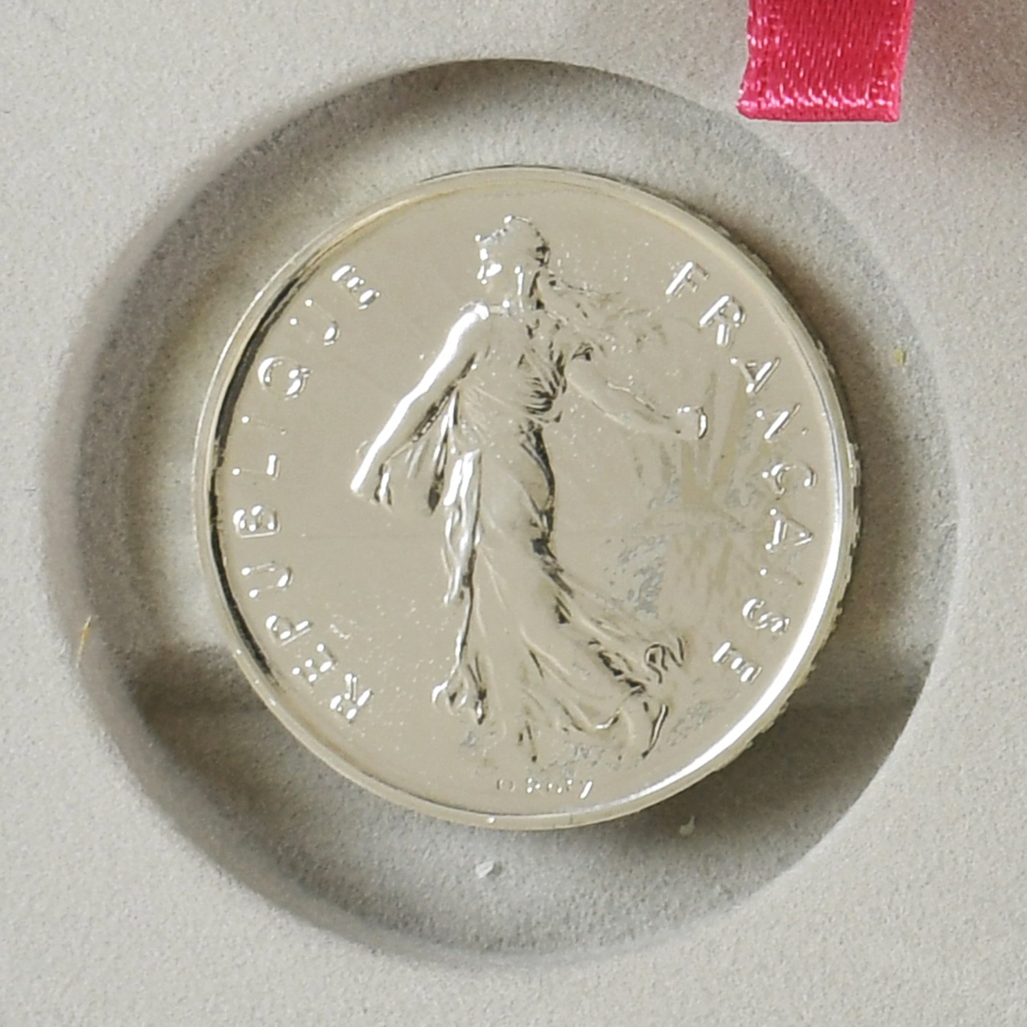 Coin, France, Semeuse, 5 Francs, 2001, Monnaie de Paris, BU, MS(65-70), Silver