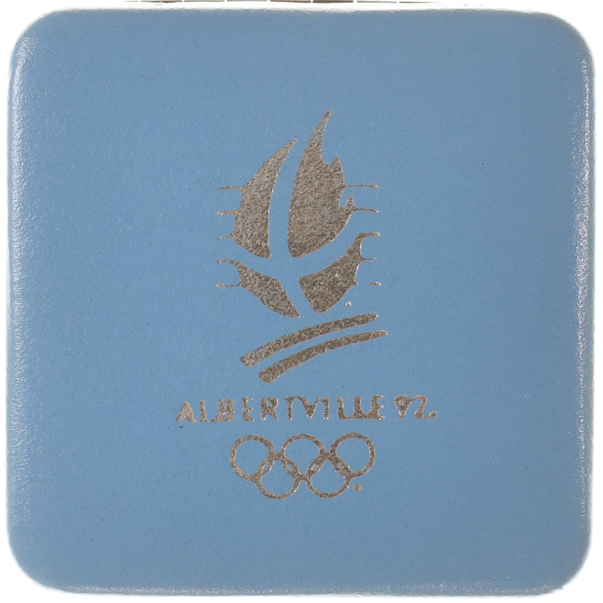 Monnaie, France, Albertville 92, Hockey sur glace, 100 Francs, 1991, MDP, BE