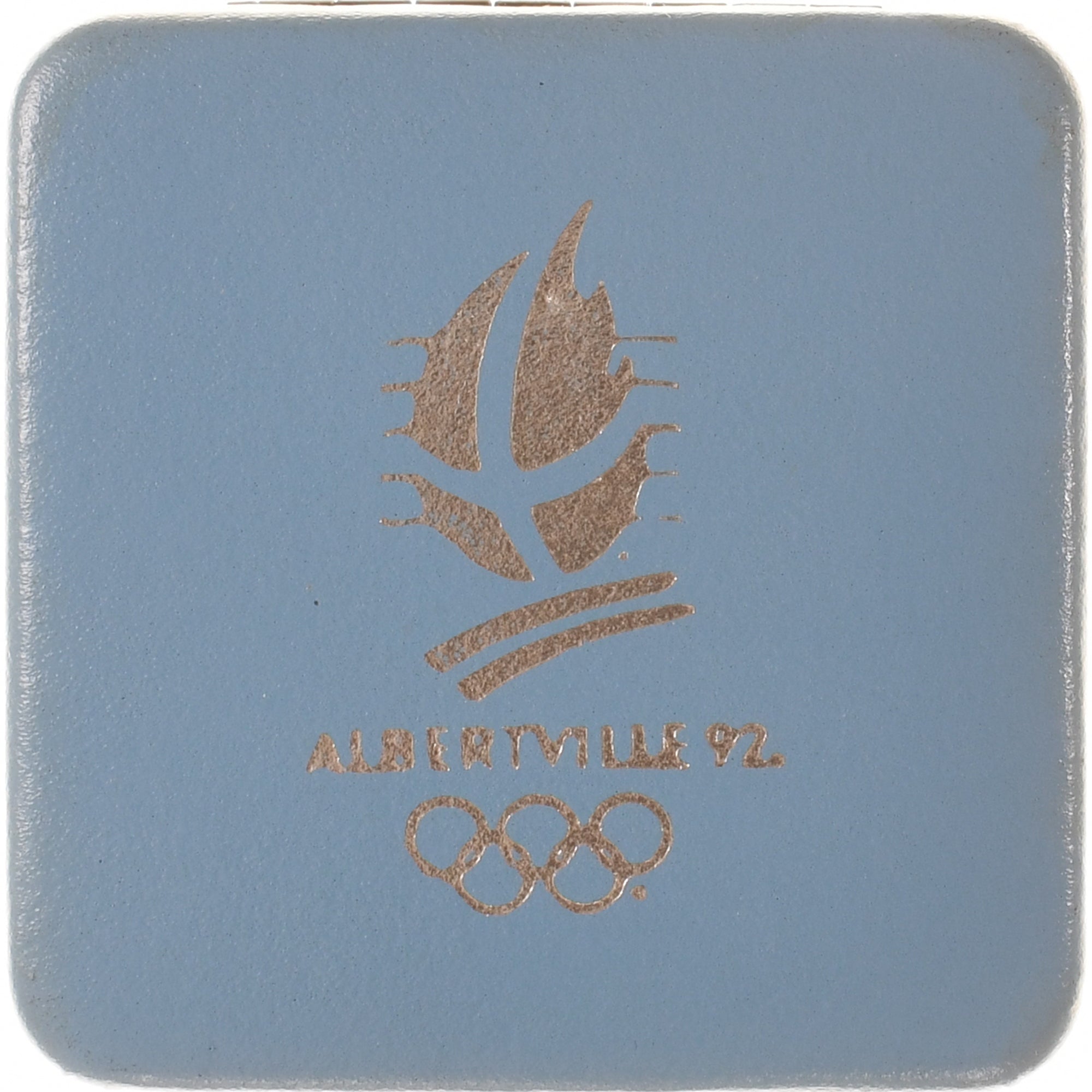 Monnaie, France, Albertville 92, Ski de fond, 100 Francs, 1991, MDP, BE, FDC