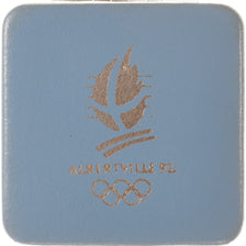 Moneda, Francia, 1992 Olympics, Albertville, Cross-country Skiing, 100 Francs
