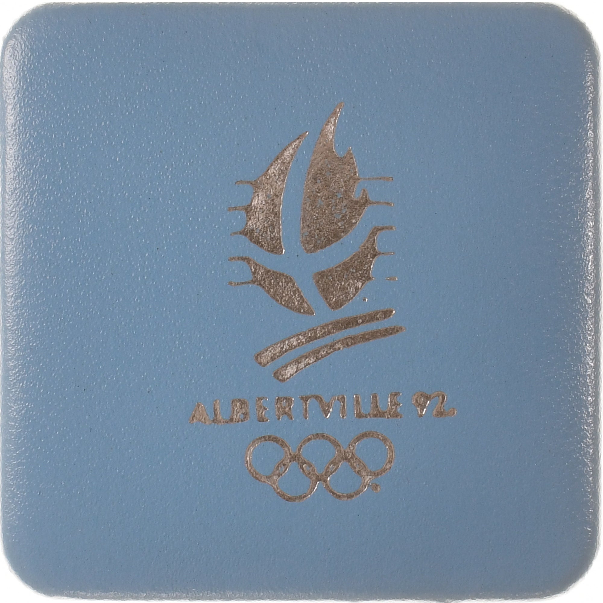 Coin, France, 1992 Olympics, Albertville, Figure skating, 100 Francs, 1990, BE