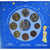 Francia, Coffret 1c. à 2€ + jeton, Petit Prince, 2003, Monnaie de Paris, BU
