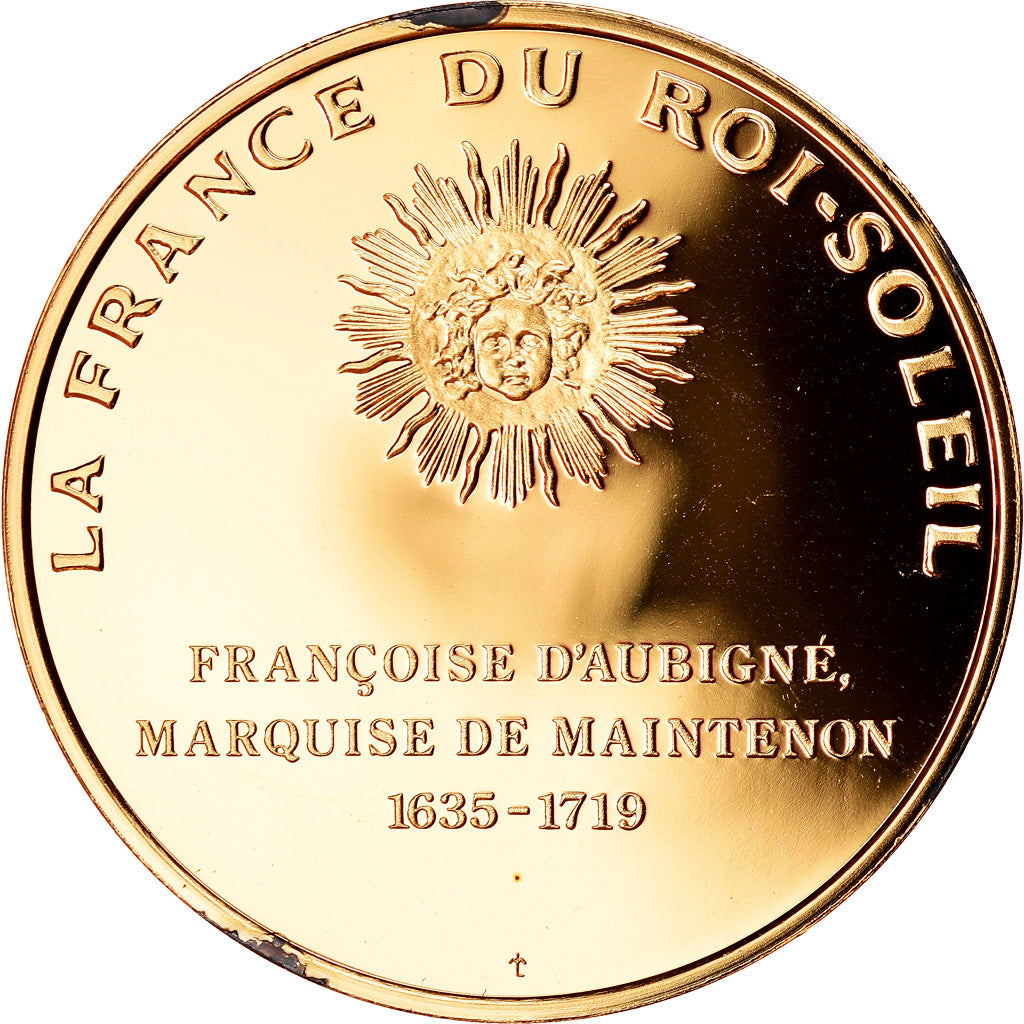Francia, medaglia, Madame de Maintenon, La France du Roi Soleil, SPL, Vermeil