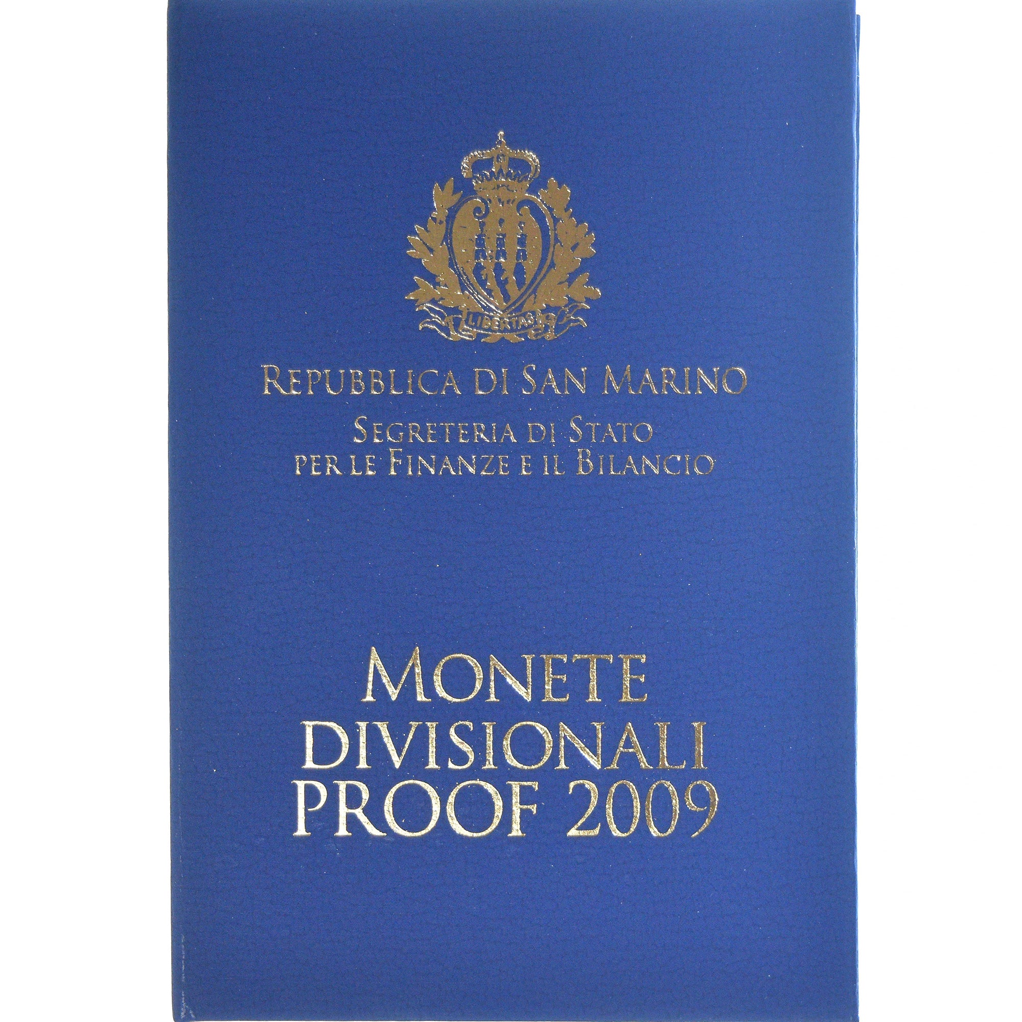 San Marino, Coffret 1c. à 2€, 2009, Rome, BE, FDC, Sin información