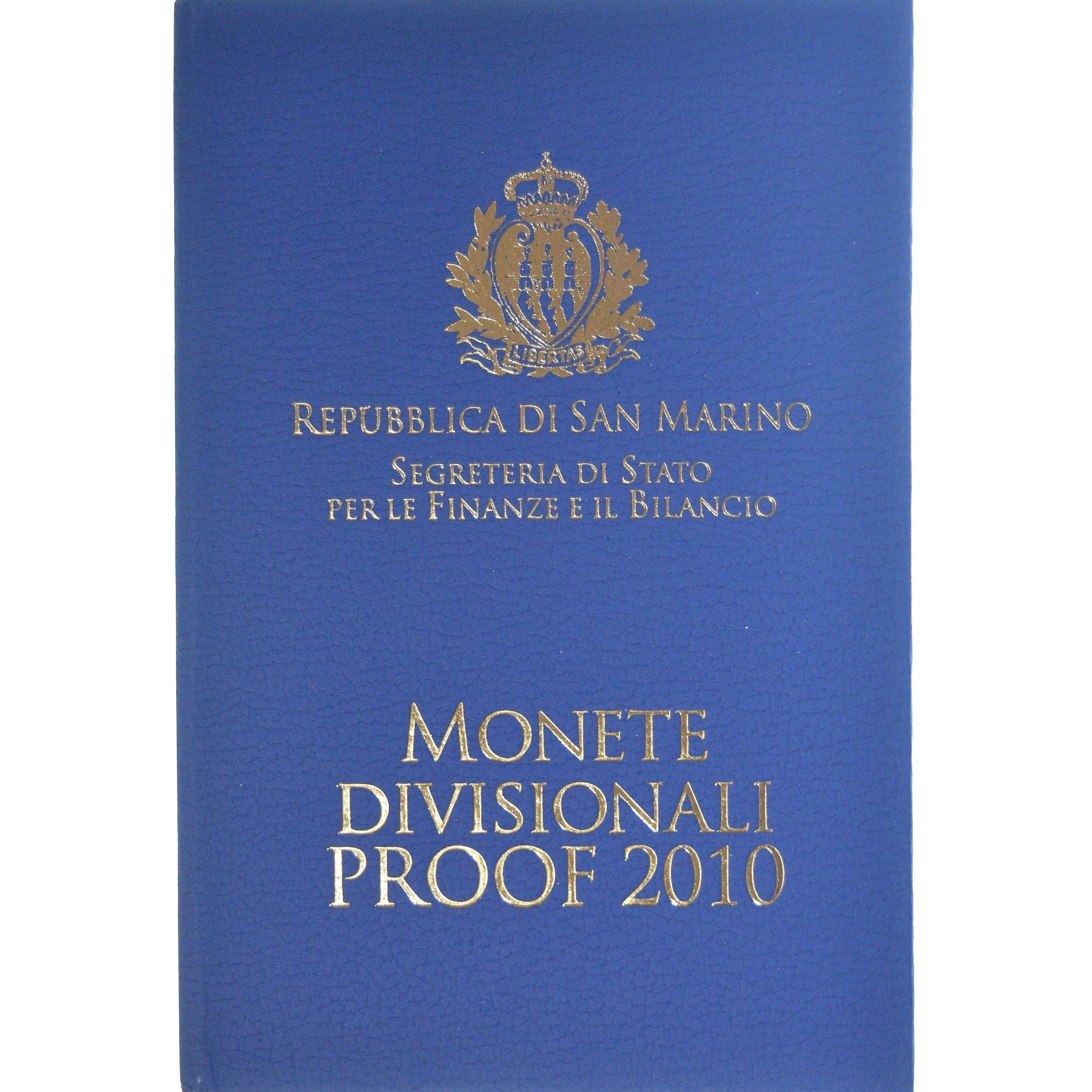 San Marino, Coffret 1c. à 2€, 2010, Rome, BE, MS(65-70)