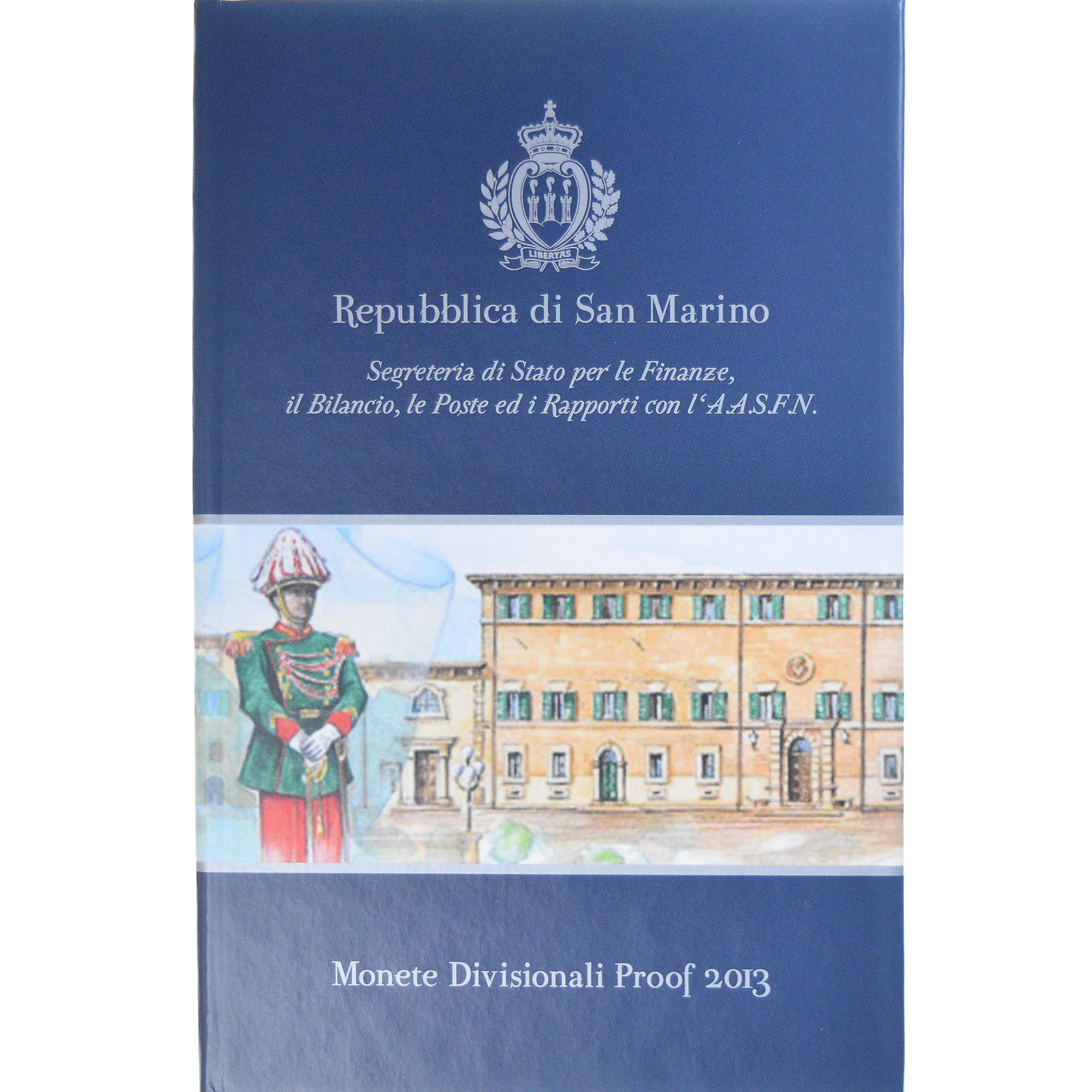 San Marino, Coffret 1c. à 2€, 2013, Rome, BE, FDC, N.C.