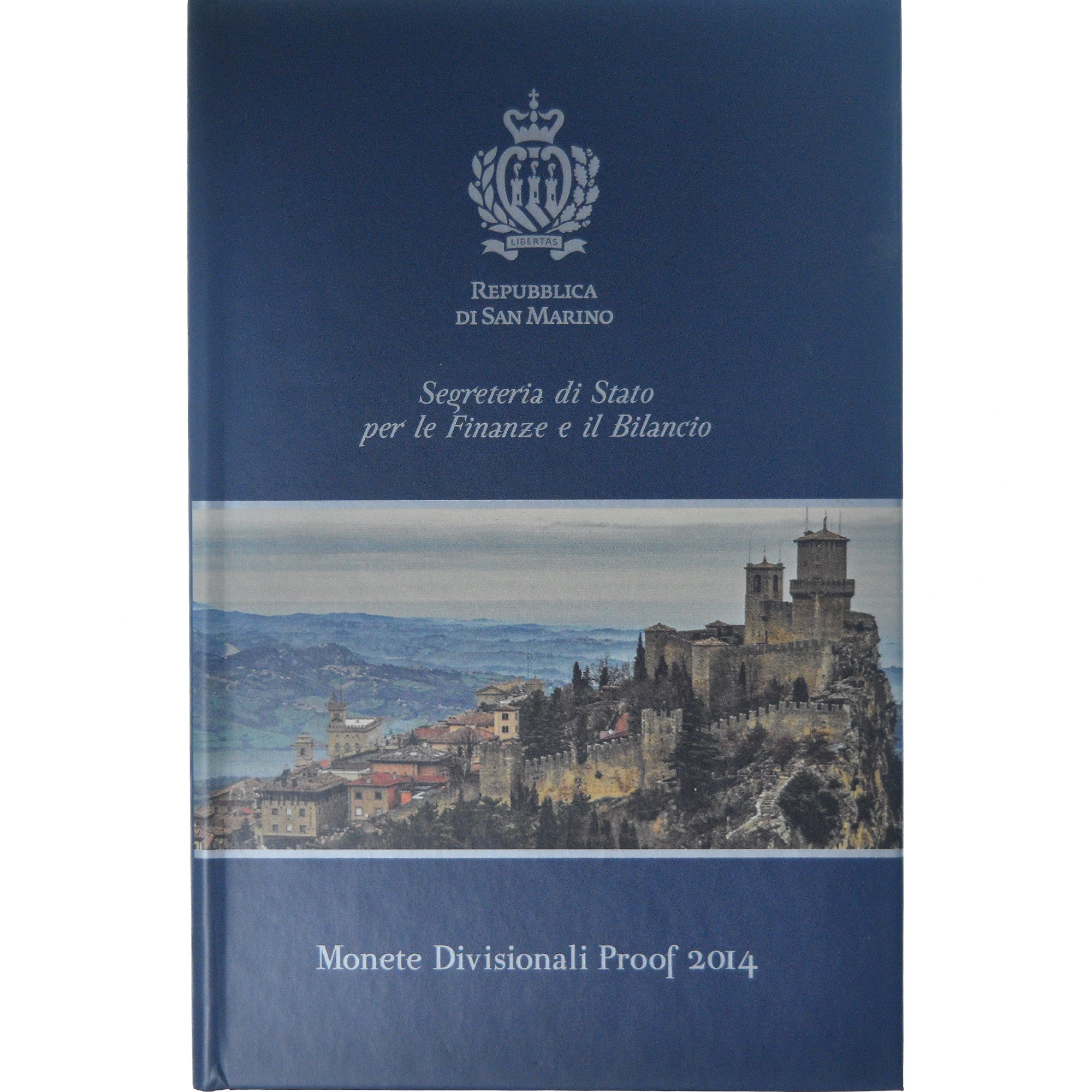 San Marino, Coffret 1c. à 2€, 2014, Rome, BE, FDC, Sin información