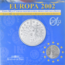 France, 1/4 Euro, Europa, 2002, Monnaie de Paris, BU, FDC, Argent