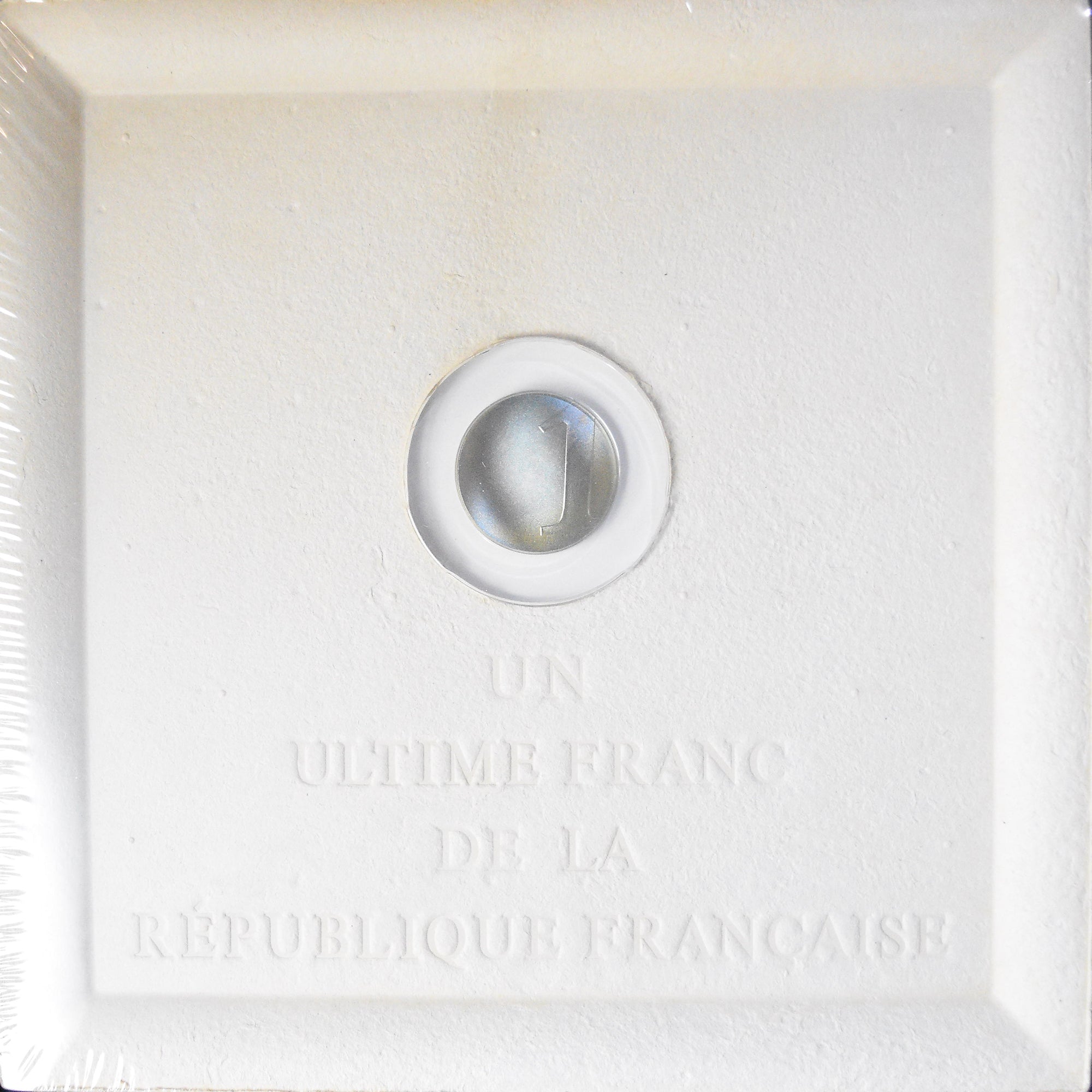 Coin, France, 1 franc Ultime, 2001, Monnaie de Paris, Philippe Starck