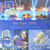 Germania, Euro set + stamps, Deutsche Post, 2002, FDC, FDC, Bi-metallico