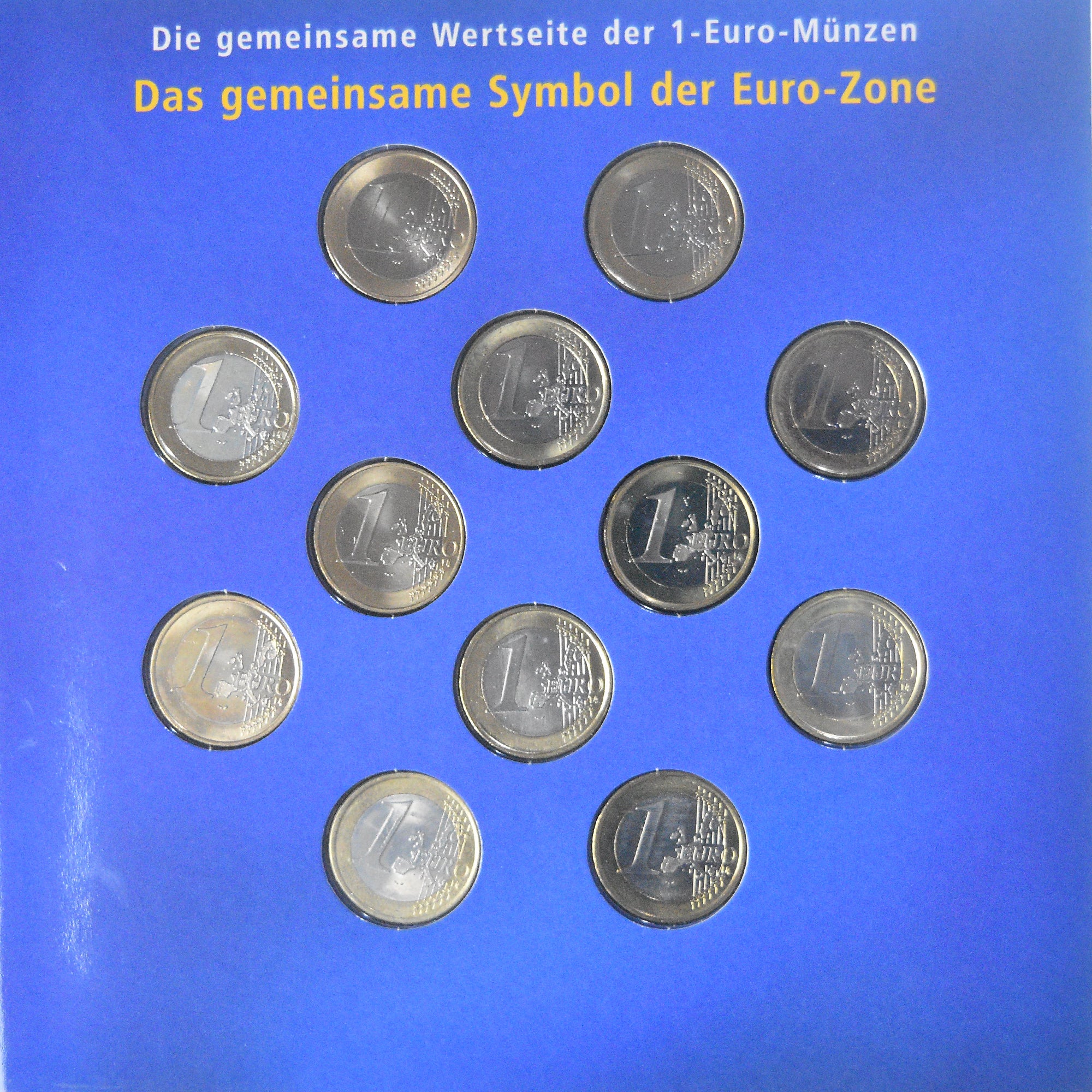 Germania, Euro set + stamps, Deutsche Post, 2002, FDC, FDC, Bi-metallico