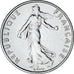 Moneta, Francja, Semeuse, 1/2 Franc, 1974, Paris, série FDC, MS(65-70), Nikiel