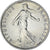 Munten, Frankrijk, Semeuse, 1/2 Franc, 1975, Paris, série FDC, FDC, Nickel