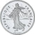 Moeda, França, Semeuse, 1/2 Franc, 2001, Monnaie de Paris, BE, MS(65-70)