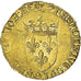 France, François Ier, Écu d'or au soleil, 1519-1540, Bayonne, Gold, EF(40-45)
