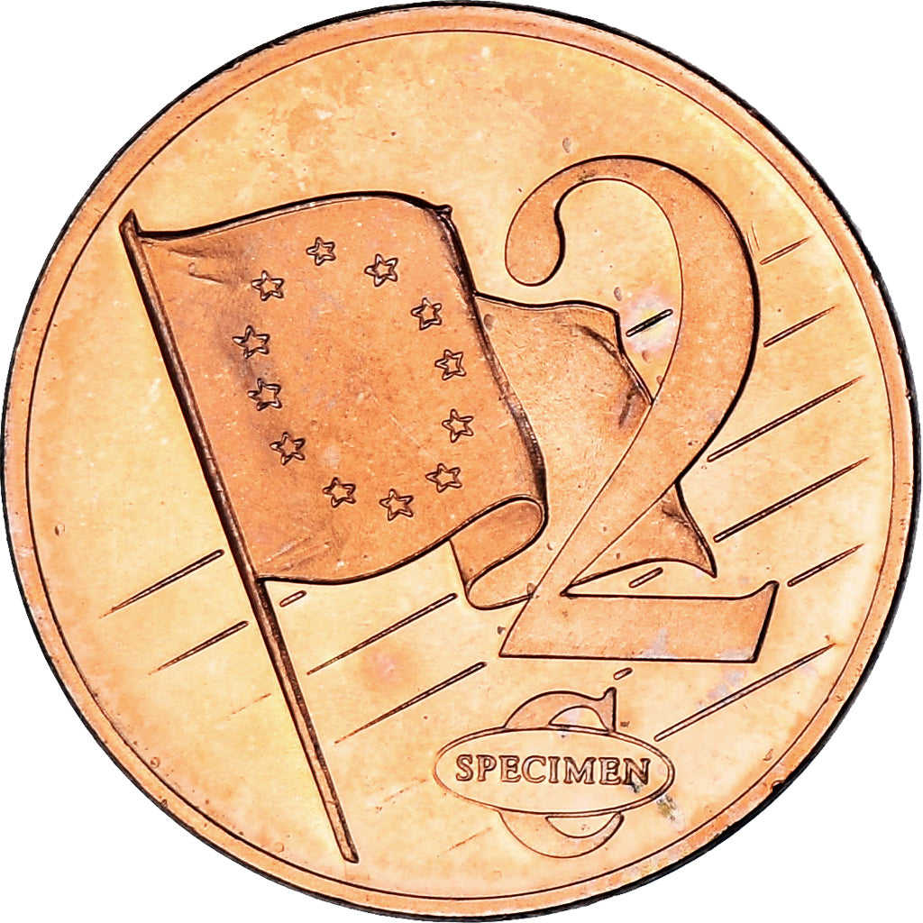 Cipro, 2 cents pattern, 2003, ESSAI, FDC, Rame
