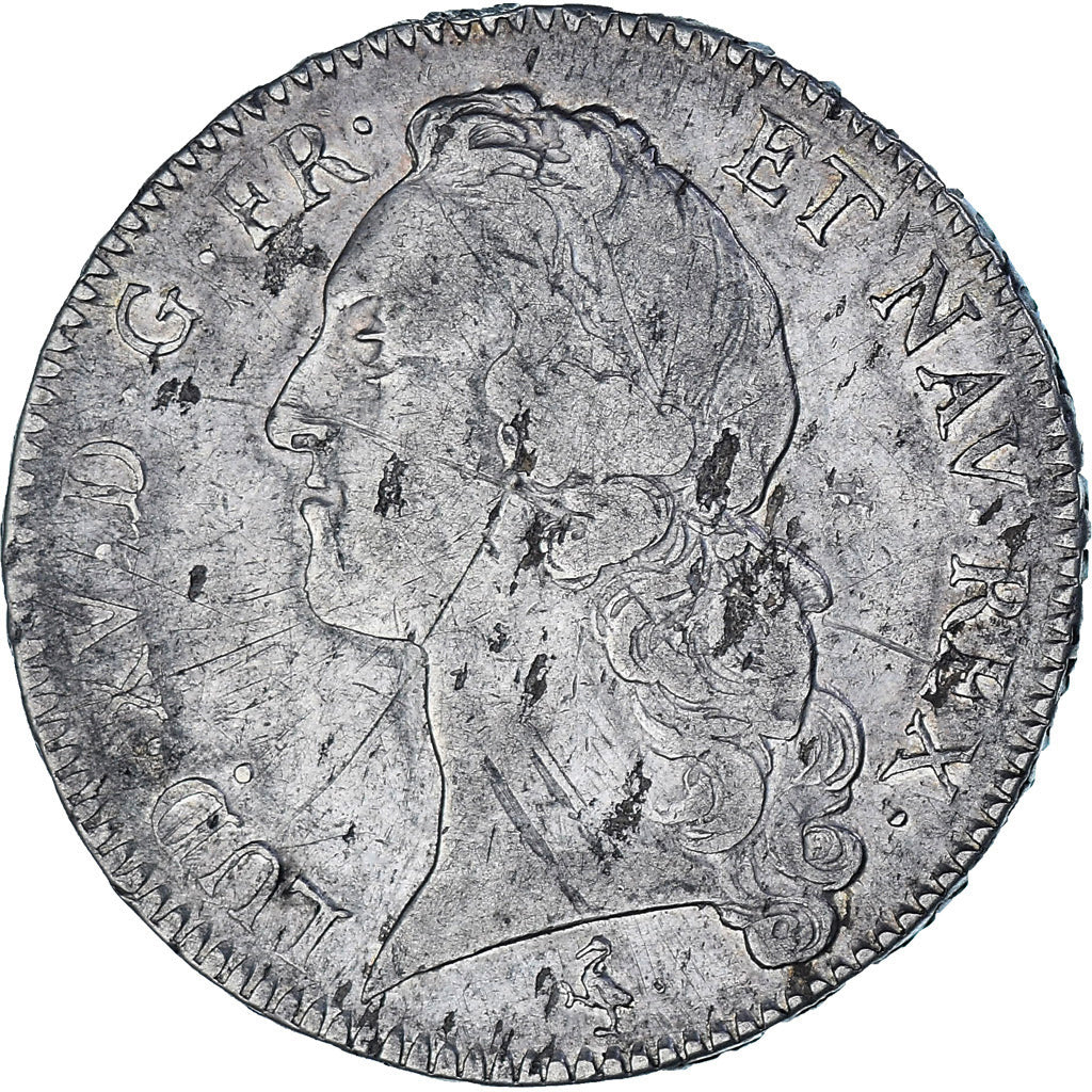 Frankrijk, Louis XV, Écu au bandeau, 1768, Paris, FR+, Zilver, KM:512.1