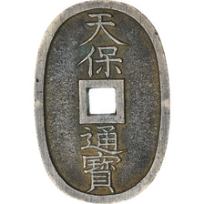 Japan, 100 Mon, Tempo Tsuho, (1835-1870), EF(40-45), Bronze, KM:7