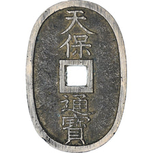 Japan, 100 Mon, Tempo Tsuho, (1835-1870), EF(40-45), Bronze, KM:7