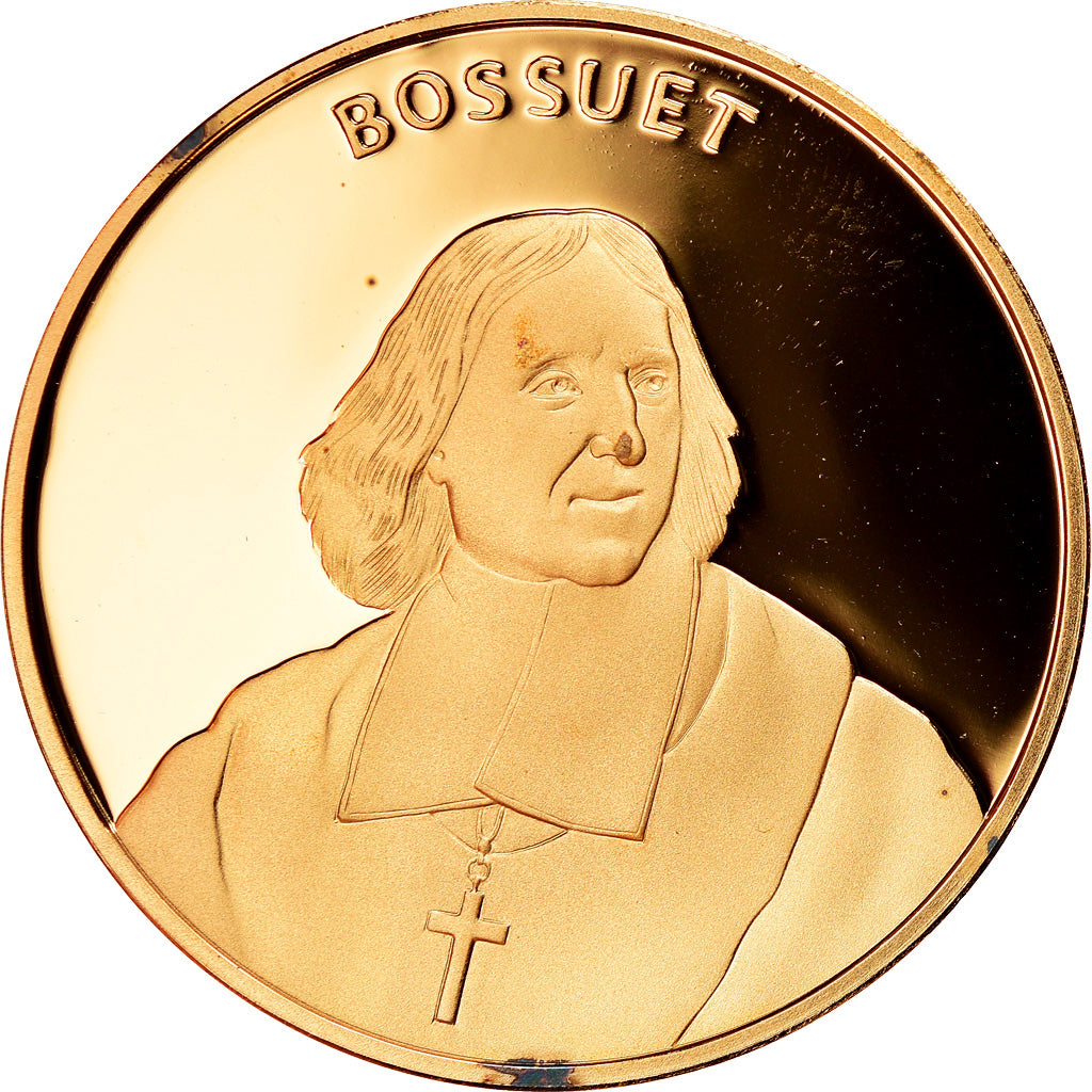 Francia, medalla, Bossuet, La France du Roi Soleil, SC, Oro vermeil
