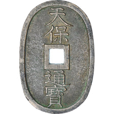 Japan, 100 Mon, Tempo Tsuho, (1835-1870), EF(40-45), Bronze, KM:7