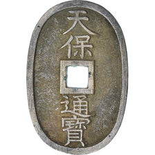Japan, 100 Mon, Tempo Tsuho, (1835-1870), EF(40-45), Bronze, KM:7