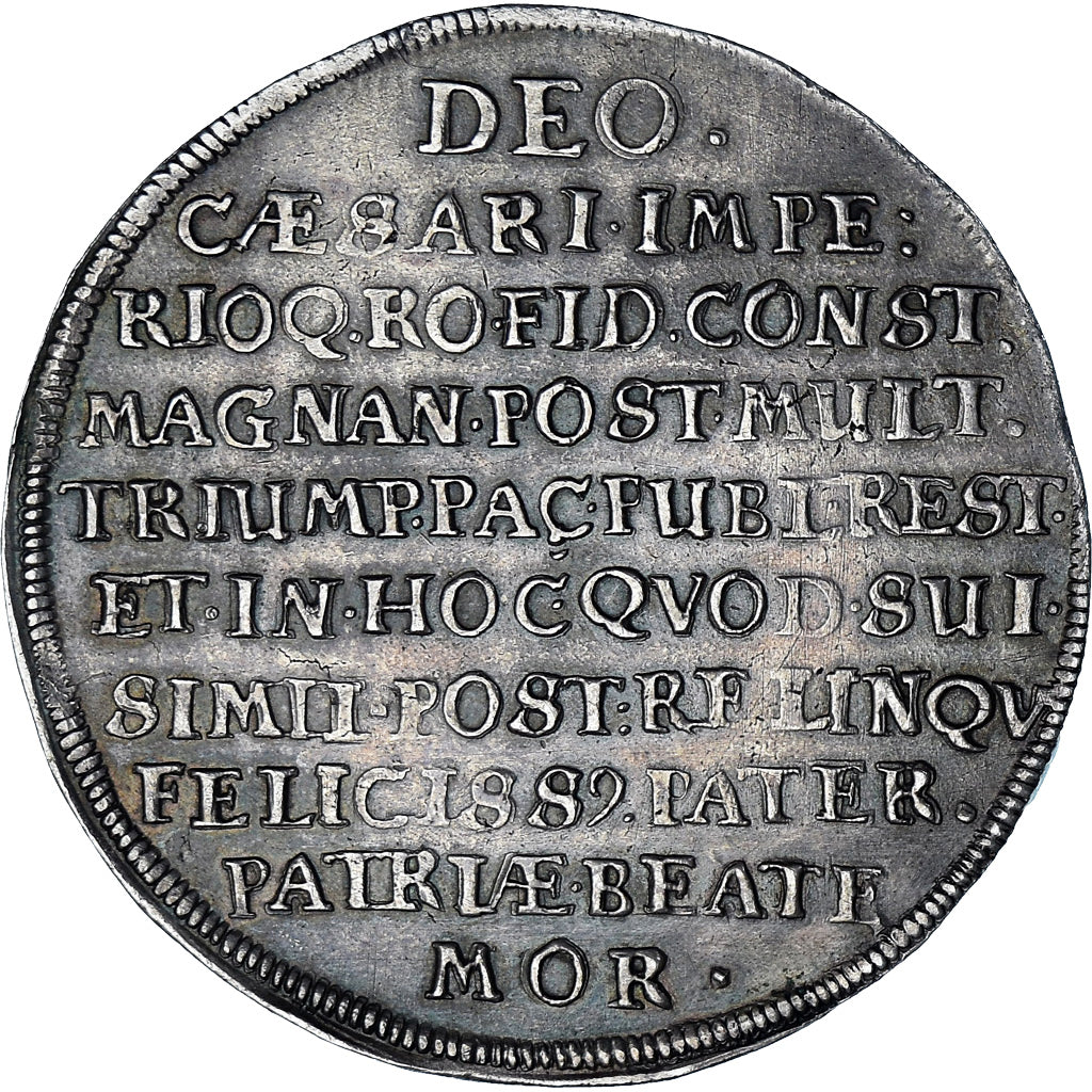 Electorate of Saxony, Johann Georg I, Thaler, 1656, Dresden, Silver, AU(50-53)