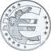 França, medalha, Monnaies européennes, 2003, Proof, MS(65-70), Cobre Revestido