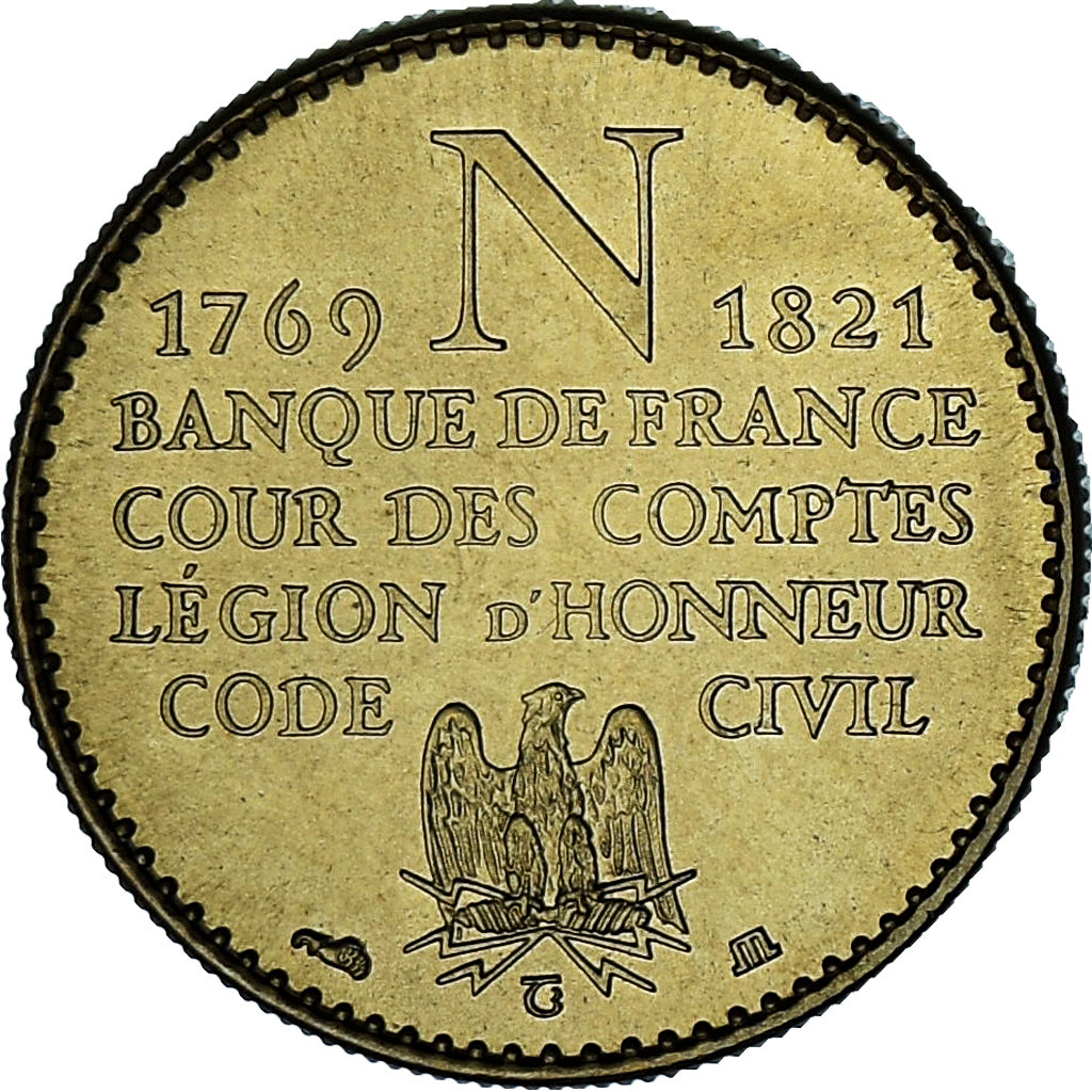Francia, medaglia, Napoléon Ier, Monnaie de Paris, 1981, FDC, Cupro Nickel