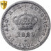 Portugal, Luiz I, 50 Reis, 1889, Lisbon, Silver, PCGS, AU53, KM:506.2