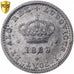 Portugal, Luiz I, 50 Reis, 1889, Lisbon, Srebro, PCGS, AU53, KM:506.2