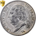 France, Louis XVIII, 5 Francs, 1824, Limoges, Silver, PCGS, MS61, Gadoury:614