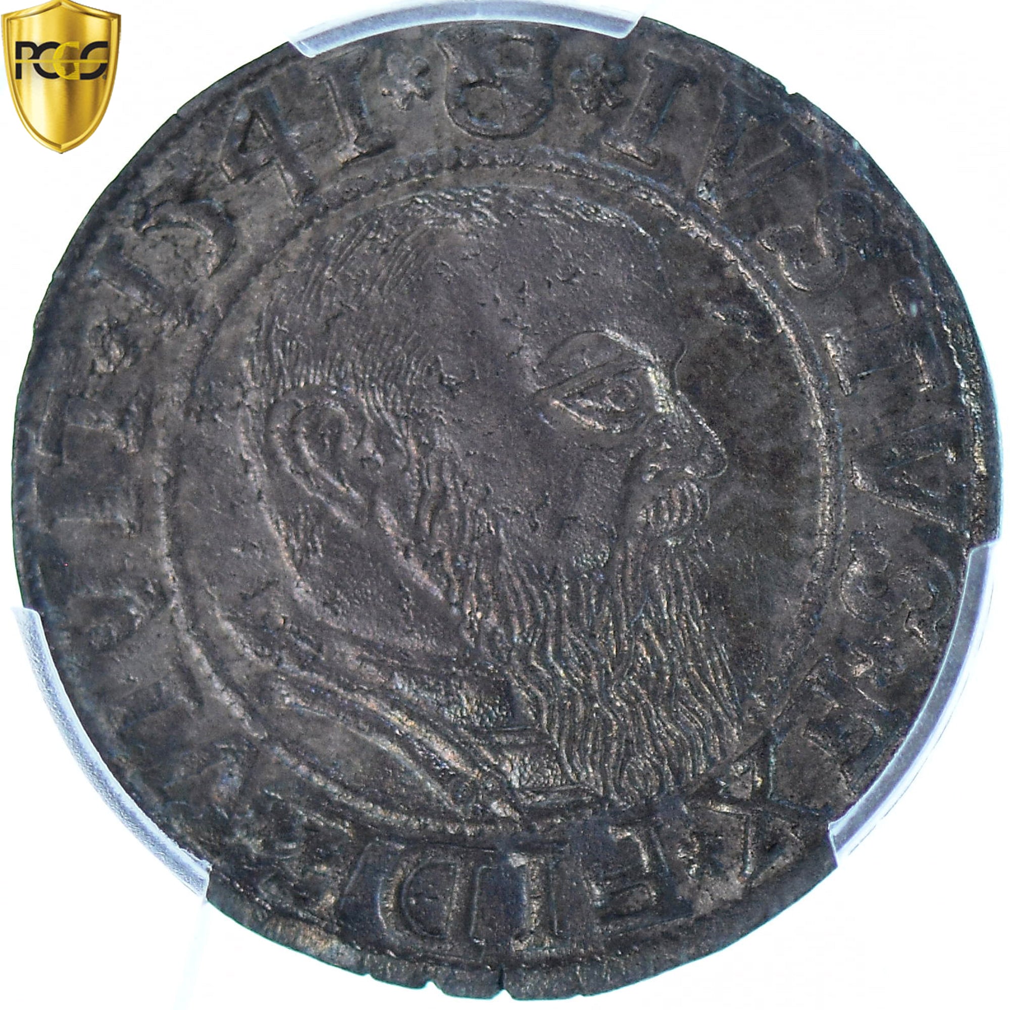 Stati tedeschi, duché de Prusse, Albrecht I, Groschen, 1541, Königsberg, PCGS