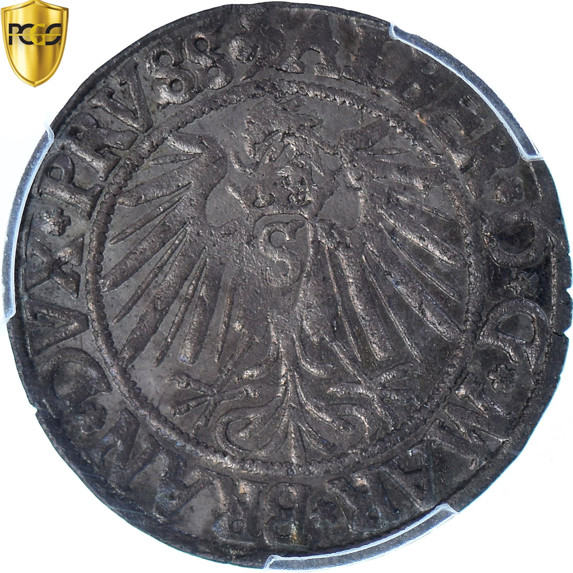 Stati tedeschi, duché de Prusse, Albrecht I, Groschen, 1541, Königsberg, PCGS