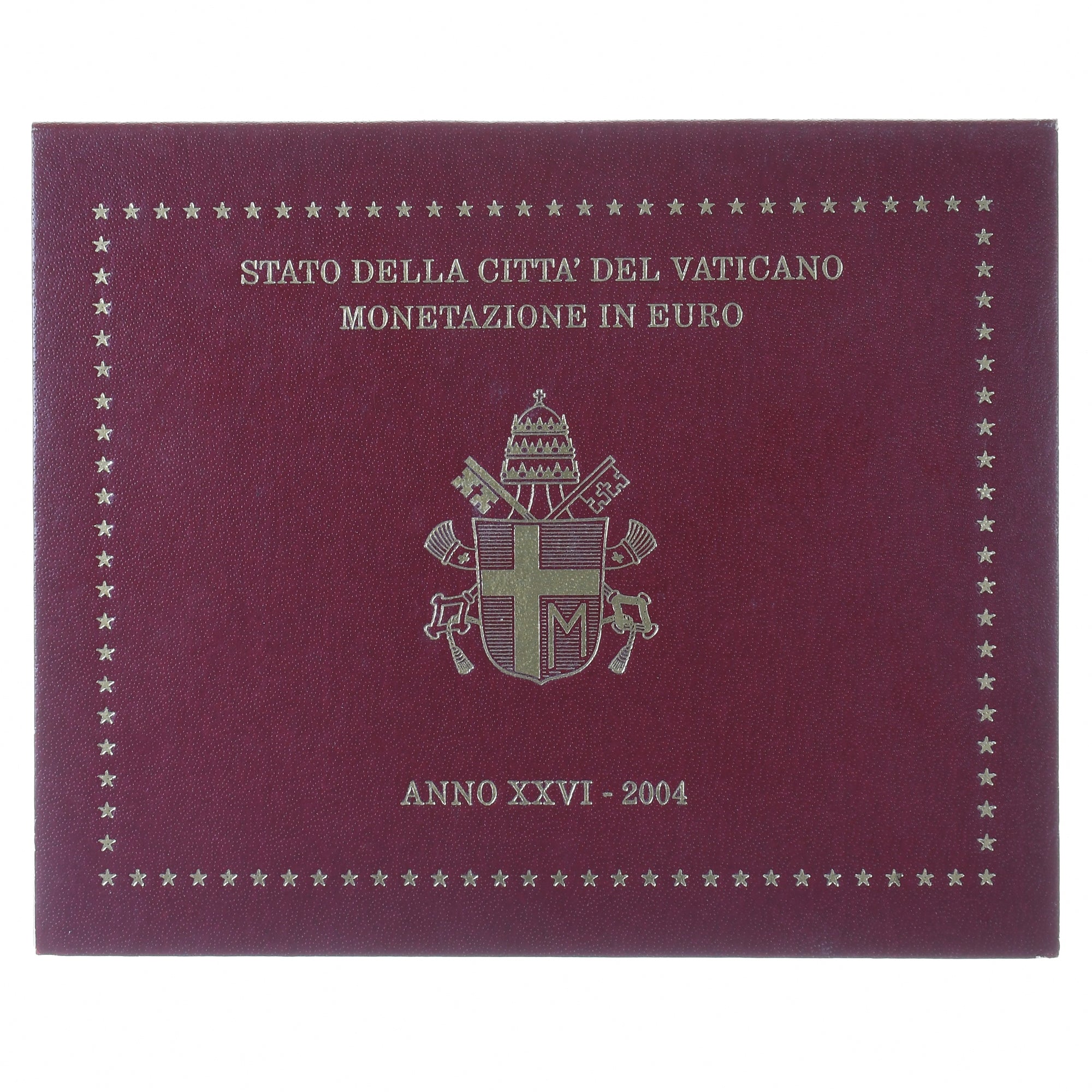 Vatikan, Jean-Paul II, Coffret 1c. à 2€, 2004, Rome, STGL