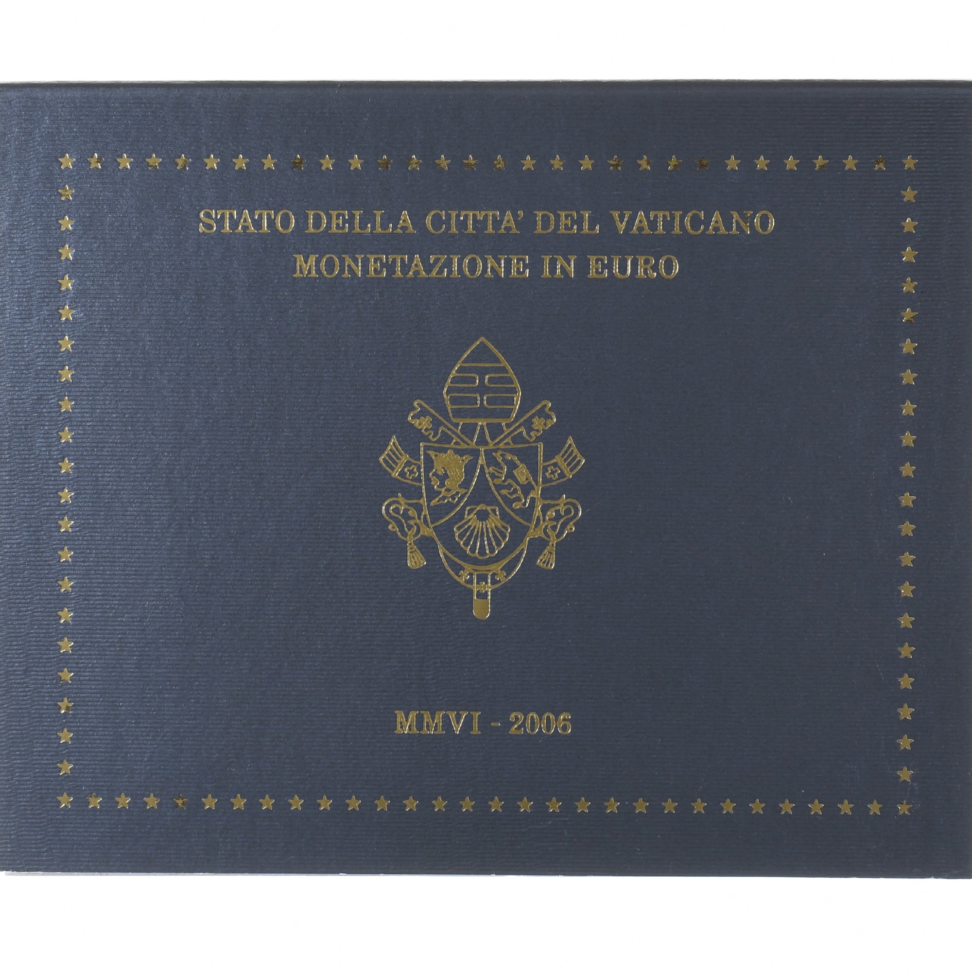 Vatican, Benoît XVI, Coffret 1c. à 2€, 2006, Rome, MS(65-70)