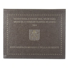 Watykan, Benoît XVI, 2 Euro, 2011, Rome, MS(65-70), Bimetaliczny