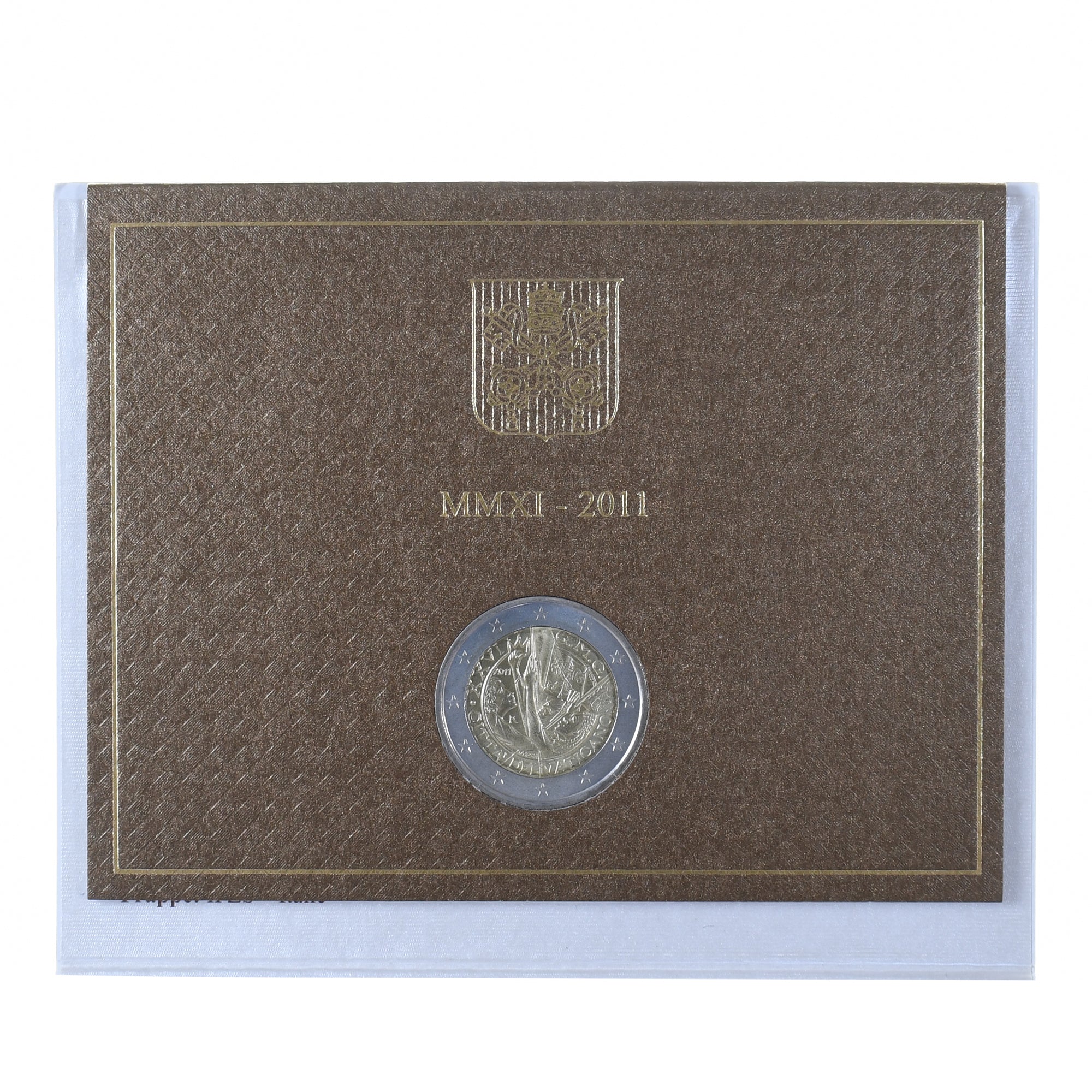 Watykan, Benoît XVI, 2 Euro, 2011, Rome, MS(65-70), Bimetaliczny