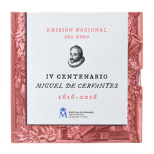 Spanje, Coffret 1c. à 2€, Miguel de Cervantes, 2016, Madrid, BU, FDC, n.v.t.
