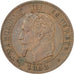 Monnaie, France, Napoleon III, Napoléon III, 2 Centimes, 1862, Strasbourg